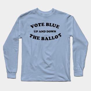 Vote Blue Election 2024 Long Sleeve T-Shirt